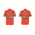 2015 latest design safety shirt button with high visibility reflective tape conform to EN ISO 20471 certificate